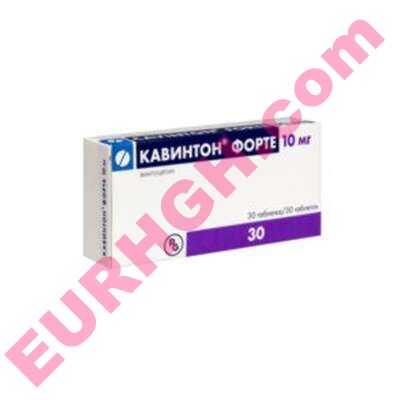 Buy Cavinton Forte tablets 10mg 30 pcs online