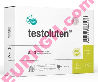 Buy Testoluten 60 capsules (Natural testes peptides)