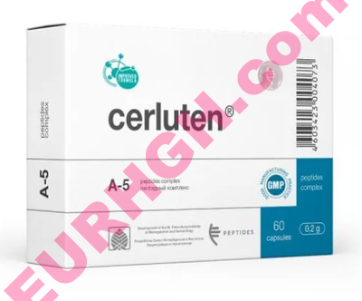 Buy Cerluten 60 capsules (Natural peptides of the brain and central nervous system)